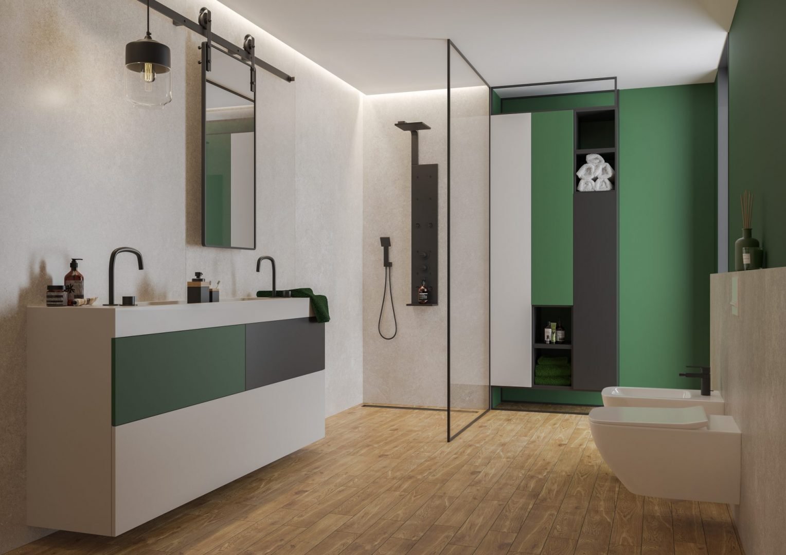 #Cerrad #Giornata #Obklady a dlažby #dřevo #Matná dlažba #Velký formát #350 - 500 Kč/m2 #new #Koupelna #Moderní styl #béžová 