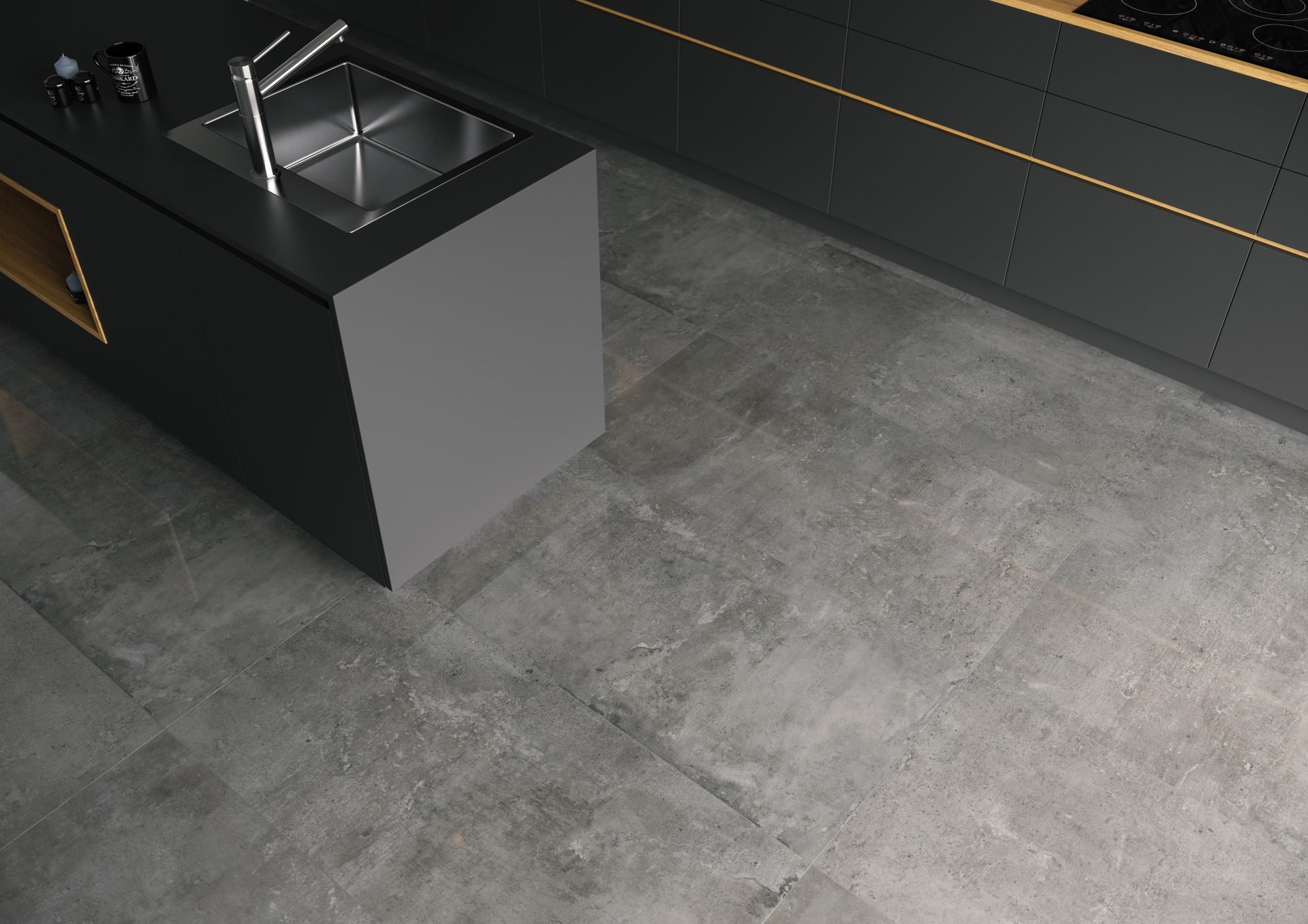 #Cerrad #Softcement #Obklady a dlažby #Kuchyně #inserta #Moderní styl #šedá #Lesklá dlažba #Matná dlažba #Extra velký formát #Velký formát #500 - 700 Kč/m2 #new #700 - 1000 Kč/m2 #1000 - 1500 Kč/m2 
