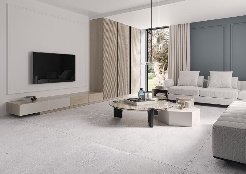 #Nowa Gala #Geotec #Obklady a dlažby #Obytné prostory #beton #Moderní styl #šedá #Matná dlažba #Extra velký formát #Velký formát #1000 - 1500 Kč/m2 #500 - 700 Kč/m2 #700 - 1000 Kč/m2 #new 