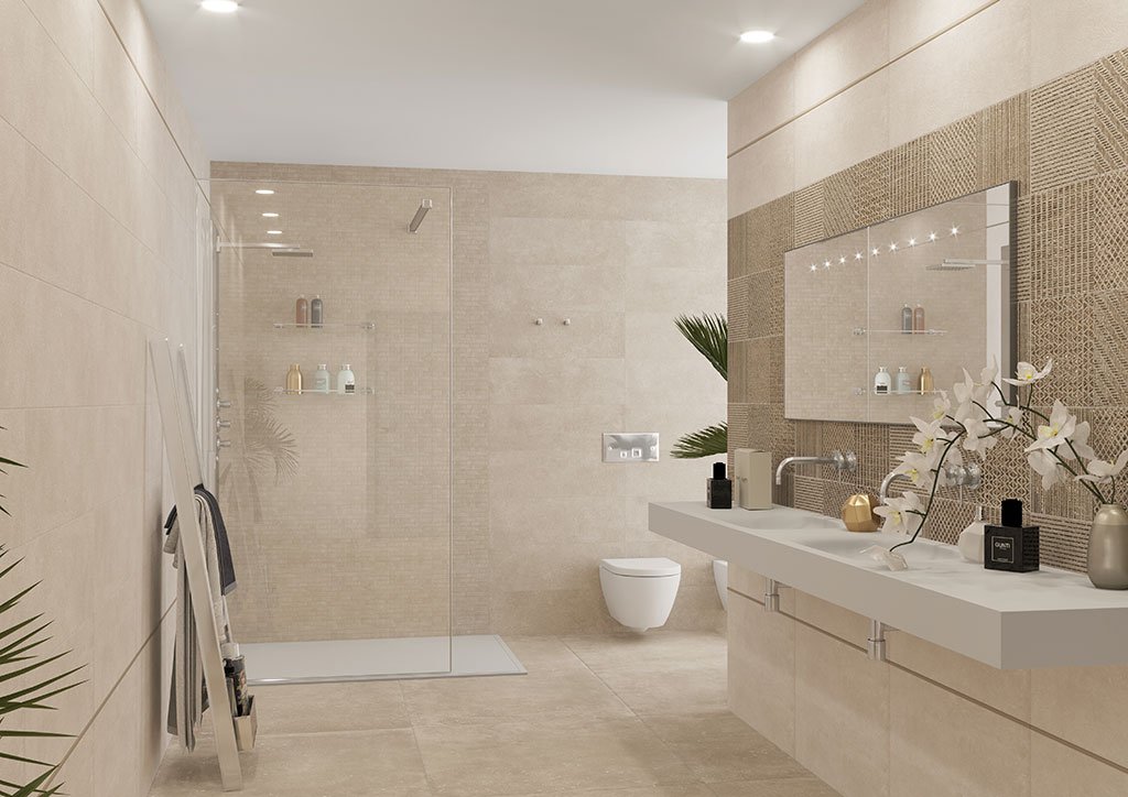 #Ceramiche Paul #Pietra di Luna #Obklady a dlažby #Koupelna #Moderní styl #Matný obklad #Velký formát #500 - 700 Kč/m2 #new #béžová #beton 