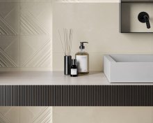 #Ceramika Paradyz #Calm #Obklady a dlažby #Koupelna #inserta #Moderní styl #béžová #Lesklý obklad #Matný obklad #Malý formát #Velký formát #1000 - 1500 Kč/m2 #700 - 1000 Kč/m2 #new 