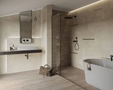 #Ceramika Paradyz #Calm #Obklady a dlažby #Koupelna #inserta #Moderní styl #béžová #Lesklý obklad #Matný obklad #Malý formát #Velký formát #1000 - 1500 Kč/m2 #700 - 1000 Kč/m2 #new 