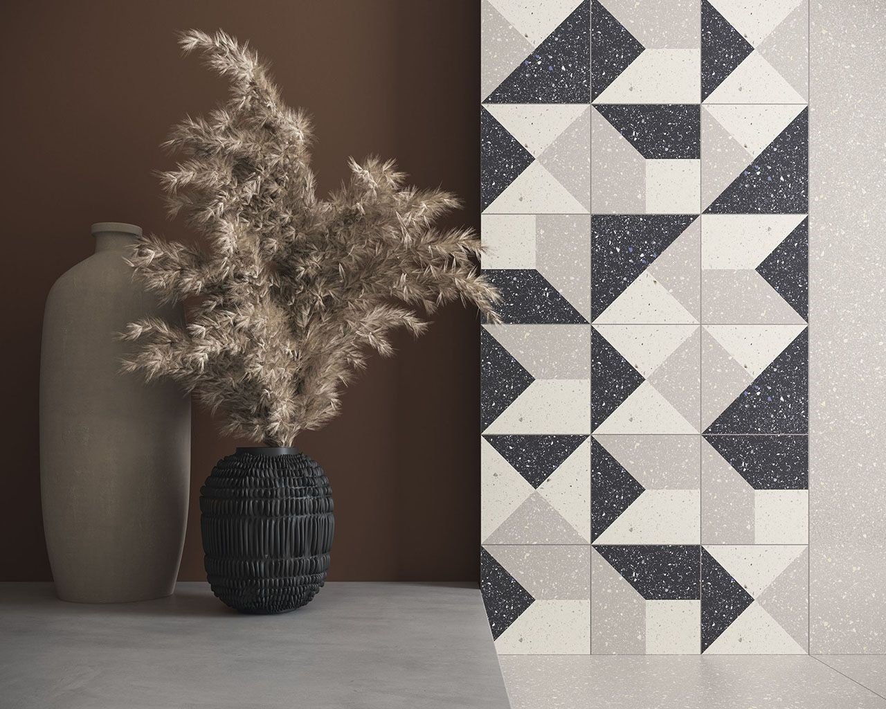 #Ceramika Paradyz #Moondust - Paradyz #Obklady a dlažby #Technický styl #šedá #Lapovaná dlažba #Extra velký formát #Velký formát #1000 - 1500 Kč/m2 #700 - 1000 Kč/m2 #new #bílá #černá #inserta #Obytné prostory 