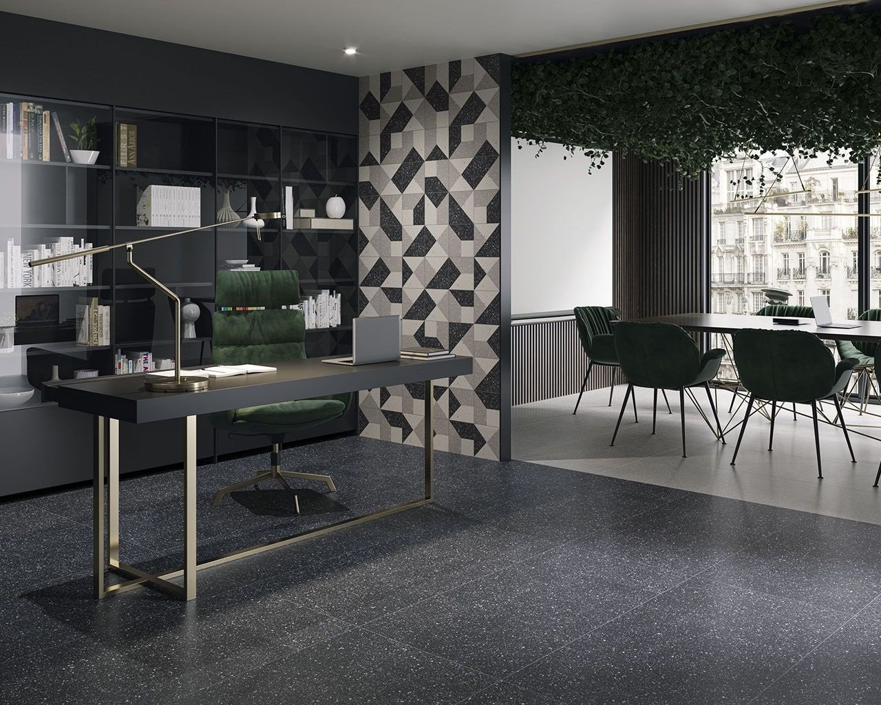 #Ceramika Paradyz #Moondust - Paradyz #Obklady a dlažby #Technický styl #šedá #Lapovaná dlažba #Extra velký formát #Velký formát #1000 - 1500 Kč/m2 #700 - 1000 Kč/m2 #new #bílá #černá #inserta #Obytné prostory 