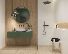 #Ceramika Paradyz #Craftland #Obklady a dlažby #dřevo #Naturální styl #béžová #Matná dlažba #Extra velký formát #Velký formát #700 - 1000 Kč/m2 #new #Koupelna 