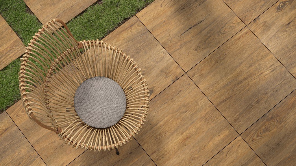 #Cerrad #Ragaya #Obklady a dlažby #Terasy a balkony #dřevo #Naturální styl #Matná dlažba #Tloušťka 2 cm na terče #700 - 1000 Kč/m2 #new #béžová 