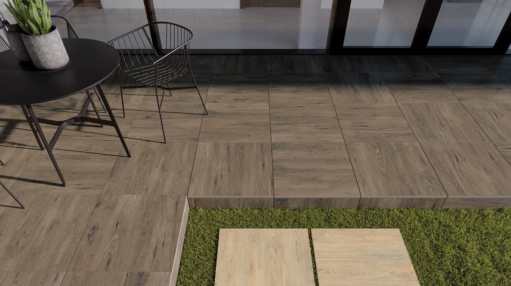 #Cerrad #Ragaya #Obklady a dlažby #Terasy a balkony #dřevo #Naturální styl #hnědá #Matná dlažba #Tloušťka 2 cm na terče #700 - 1000 Kč/m2 #new 
