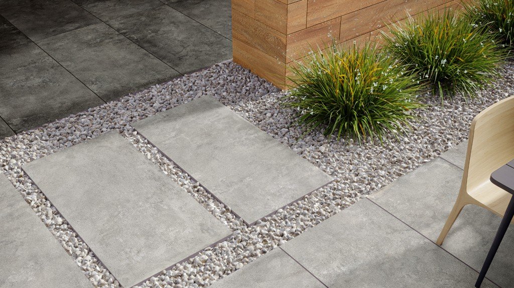 #Cerrad #Crafter #Obklady a dlažby #Terasy a balkony #beton #Minimalistický styl #Moderní styl #šedá #Matná dlažba #Tloušťka 2 cm na terče #1000 - 1500 Kč/m2 #new 