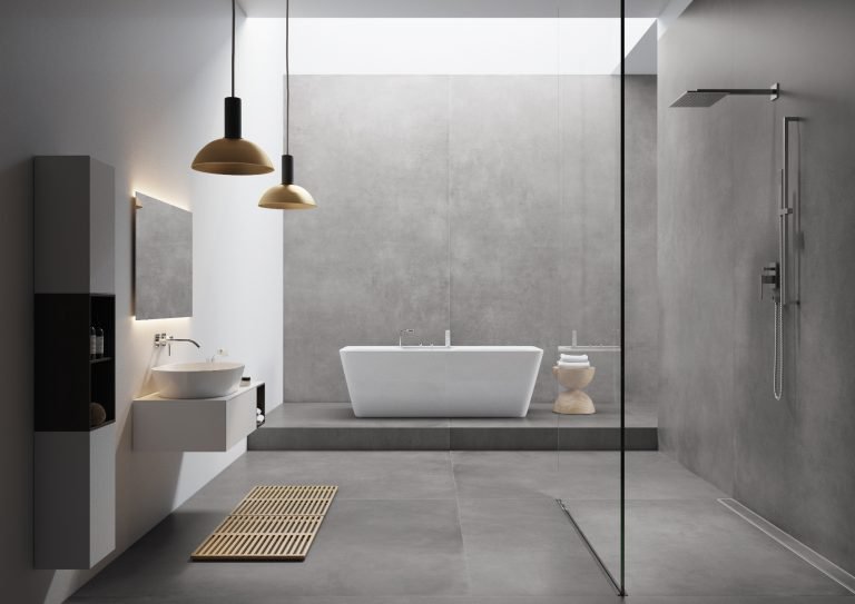 #Cerrad #Concrete #Obklady a dlažby #beton #Moderní styl #šedá #Matná dlažba #Extra velký formát #Velký formát #1000 - 1500 Kč/m2 #1500 a výše #500 - 700 Kč/m2 #700 - 1000 Kč/m2 #new #Koupelna 