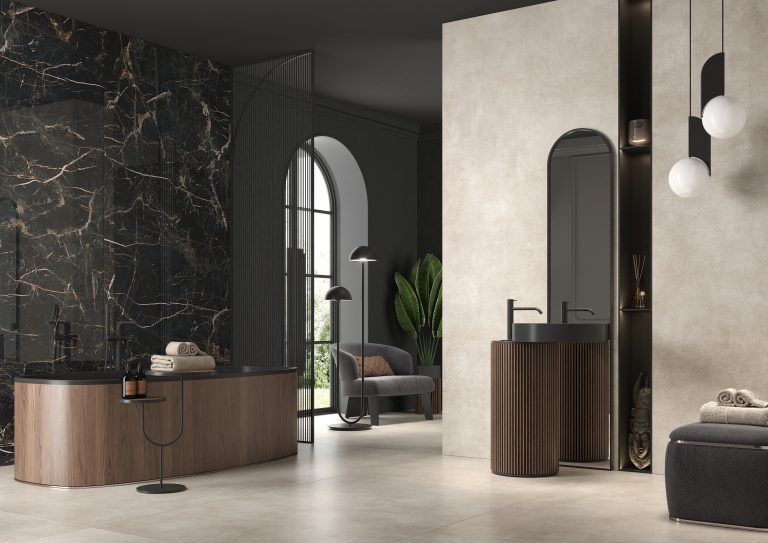 #Cerrad #Concrete #Obklady a dlažby #beton #Moderní styl #Matná dlažba #Extra velký formát #Velký formát #1000 - 1500 Kč/m2 #1500 a výše #500 - 700 Kč/m2 #700 - 1000 Kč/m2 #new #Koupelna #béžová 