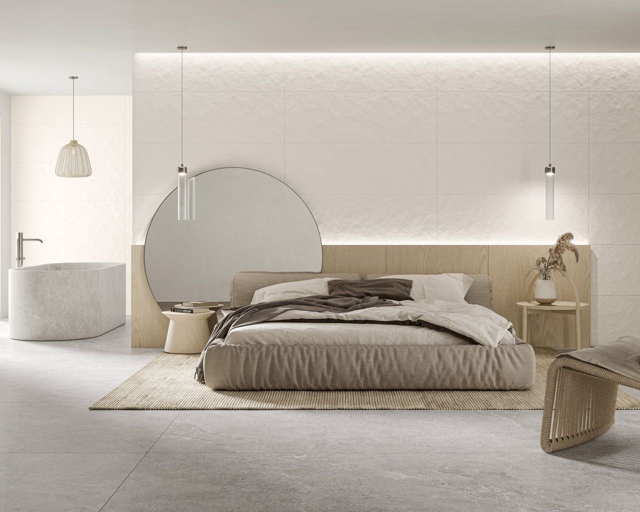 #Sleeping Beauty #Obklady a dlažby #Ceramika Paradyz #Moderní styl #Extra velký formát #new #bílá #Matný obklad #1000 - 1500 Kč/m2 #Obytné prostory #1500 a výše 
