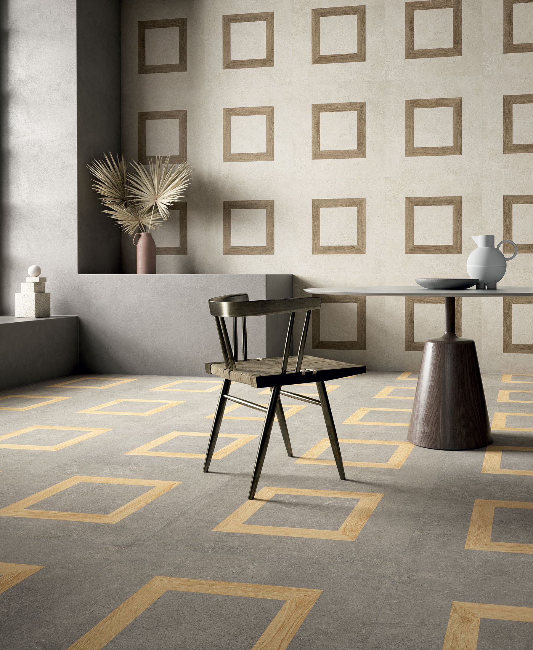 #Koupelna #Obchody a restaurace #Obytné prostory #Moderní styl #hnědá #krémová #šedá #Extra velký formát #Matná dlažba #1500 a výše