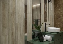 #Fasáda #Koupelna #Kuchyně #Obytné prostory #Terasy a balkony #dřevo #Moderní styl #béžová #hnědá #šedá #Velký formát #Matná dlažba #500 - 700 Kč/m2