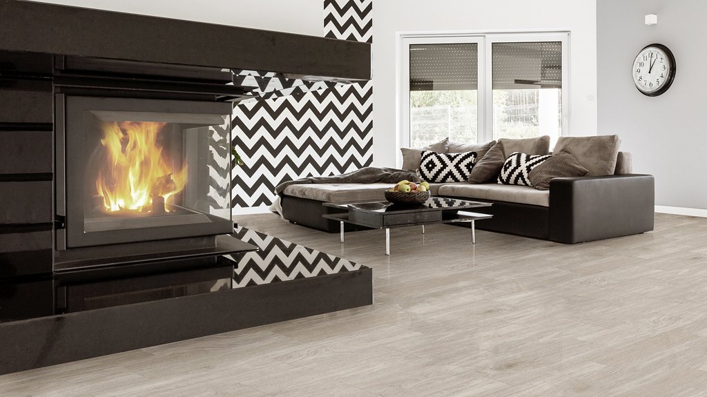 #Obytné prostory #dřevo #Moderní styl #hnědá #krémová #Velký formát #Matná dlažba #500 - 700 Kč/m2