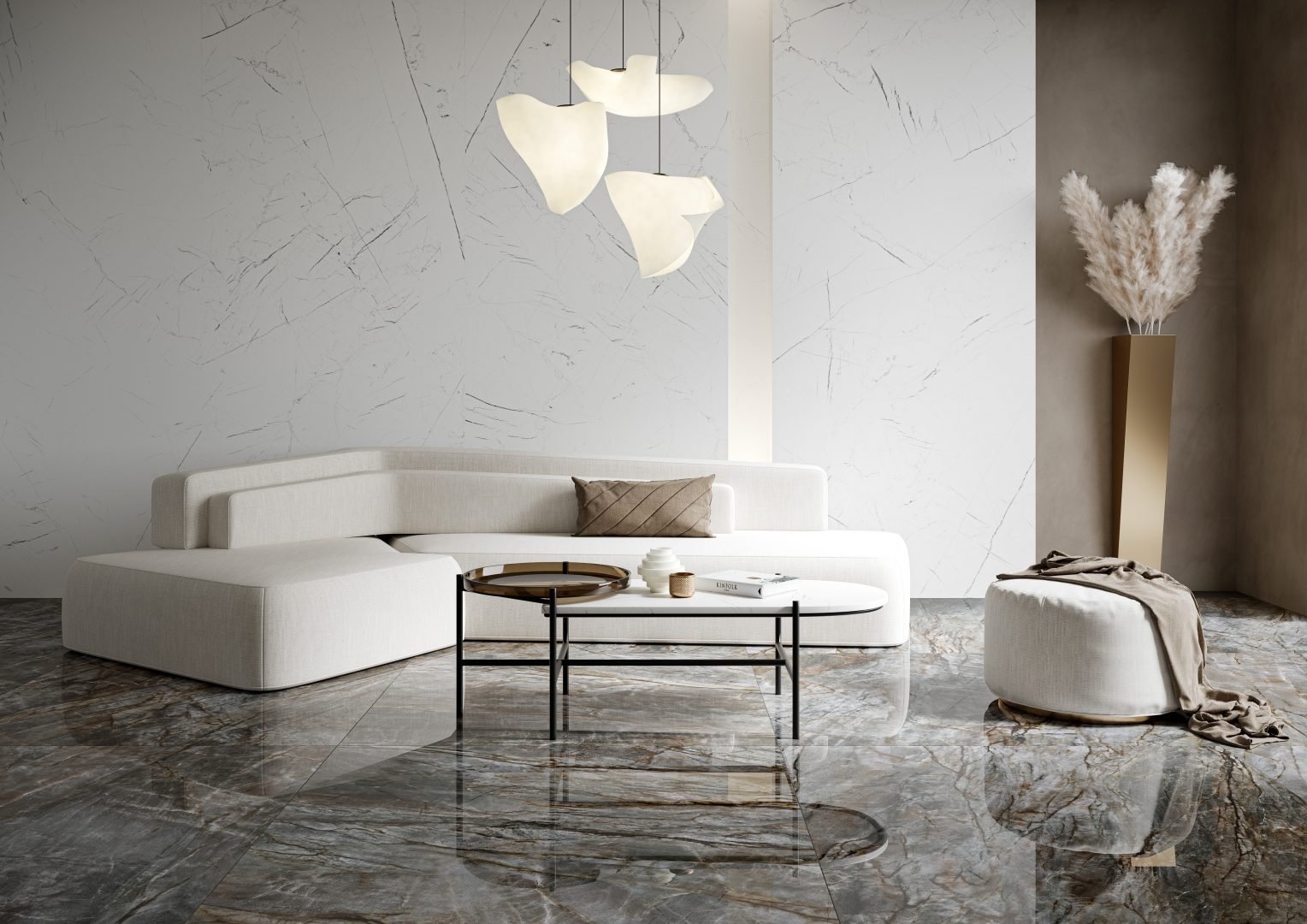 #Koupelna #Kuchyně #Obytné prostory #mramor #Klasický styl #Moderní styl #černá #Extra velký formát #Velký formát #Lesklá dlažba #Matná dlažba #1000 - 1500 Kč/m2 #1500 a výše #Cerrad #Brazilian Quarzite black