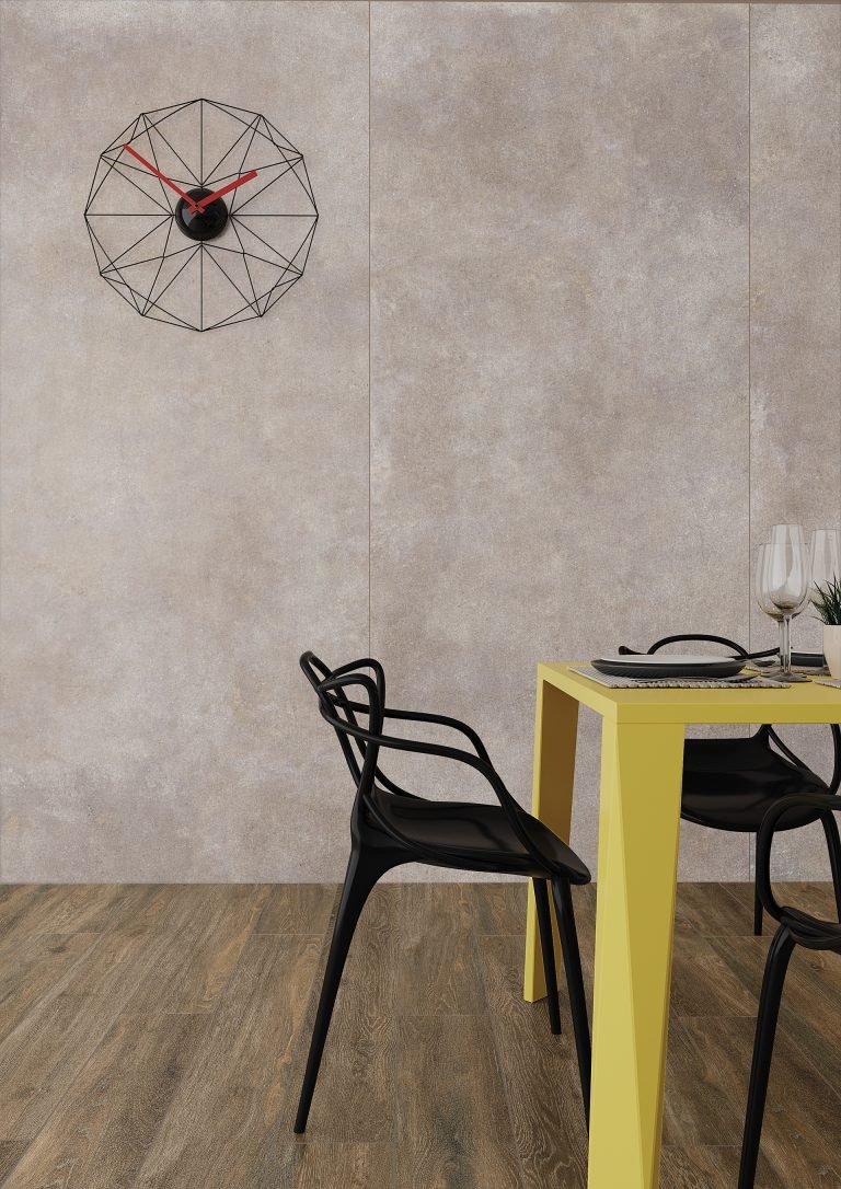 #Koupelna #Kuchyně #Obytné prostory #beton #Minimalistický styl #Moderní styl #krémová #šedá #Extra velký formát #Velký formát #Lappovaná dlažba #Matná dlažba #1000 - 1500 Kč/m2 #1500 a výše #Cerrad #Modern Concrete
