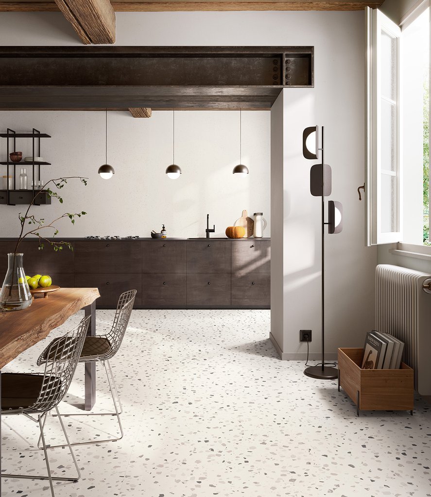 #Koupelna #Obchody a restaurace #Obytné prostory #Terasy a balkony #beton #Moderní styl #bílá #šedá #Extra velký formát #Velký formát #Matná dlažba #1500 a výše #Ceramic Design #Deconcrete