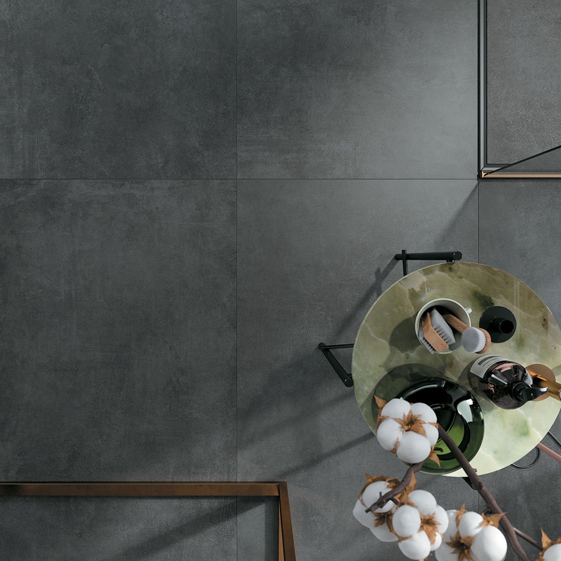 #Koupelna #Kuchyně #Obchody a restaurace #Obytné prostory #Terasy a balkony #beton #Moderní styl #béžová #hnědá #šedá #Extra velký formát #Velký formát #Matná dlažba #1500 a výše