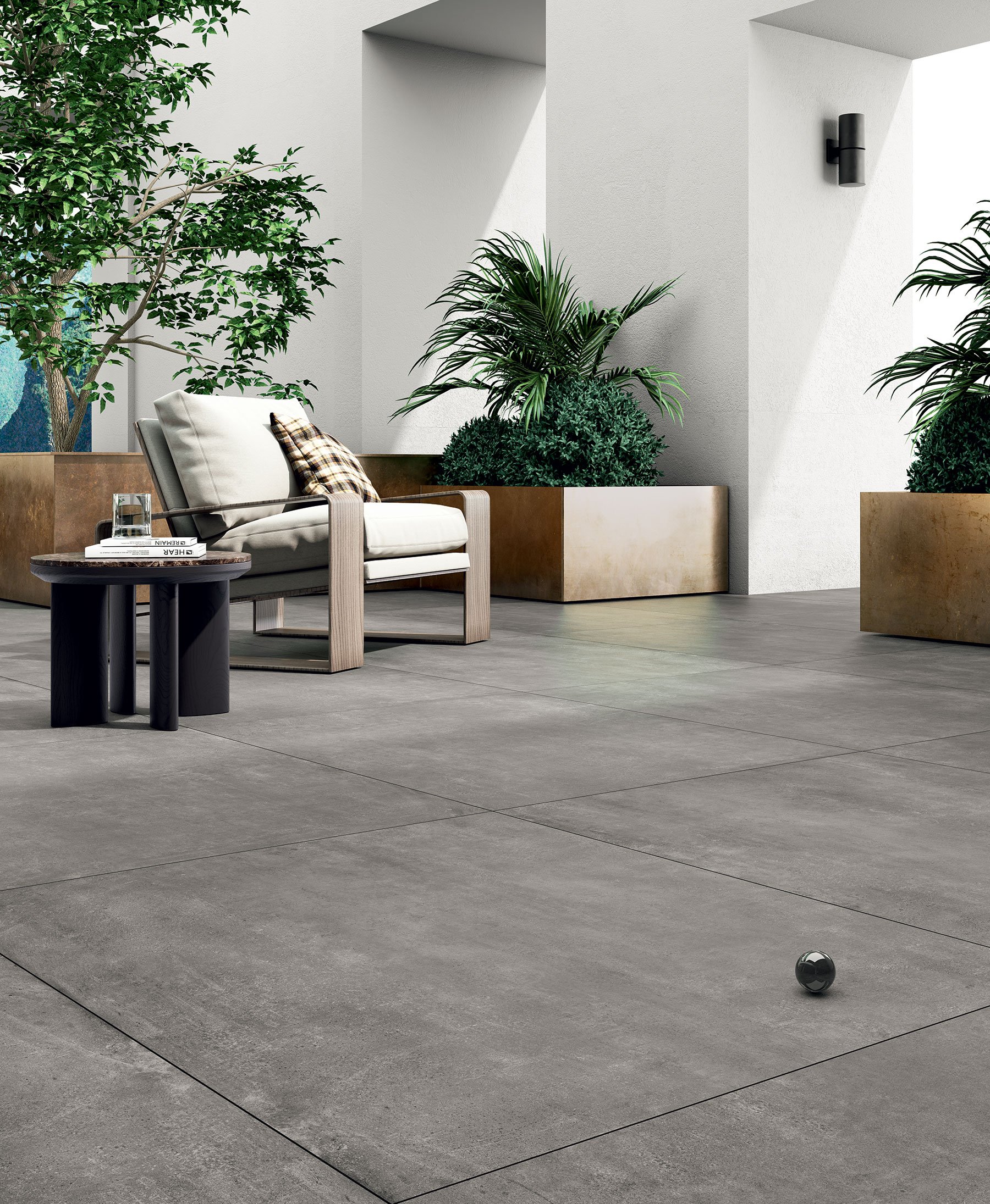 #Koupelna #Kuchyně #Obytné prostory #Terasy a balkony #beton #Moderní styl #béžová #černá #hnědá #šedá #Extra velký formát #Tloušťka 2 cm na terče #Velký formát #Matná dlažba #1000 - 1500 Kč/m2 #1500 a výše #500 - 700 Kč/m2 #700 - 1000 Kč/m2