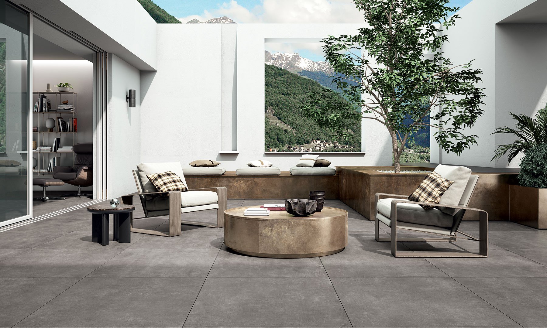 #Koupelna #Kuchyně #Obytné prostory #Terasy a balkony #beton #Moderní styl #béžová #černá #hnědá #šedá #Extra velký formát #Tloušťka 2 cm na terče #Velký formát #Matná dlažba #1000 - 1500 Kč/m2 #1500 a výše #500 - 700 Kč/m2 #700 - 1000 Kč/m2