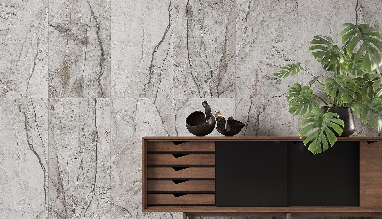 #Koupelna #Obytné prostory #mramor #Klasický styl #Moderní styl #šedá #Extra velký formát #Velký formát #Matná dlažba #1000 - 1500 Kč/m2 #1500 a výše