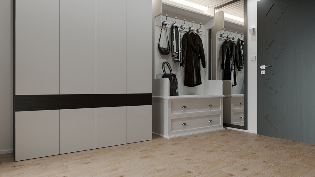#Koupelna #Obytné prostory #dřevo #Rustikální styl #béžová #hnědá #šedá #Velký formát #Matná dlažba #350 - 500 Kč/m2