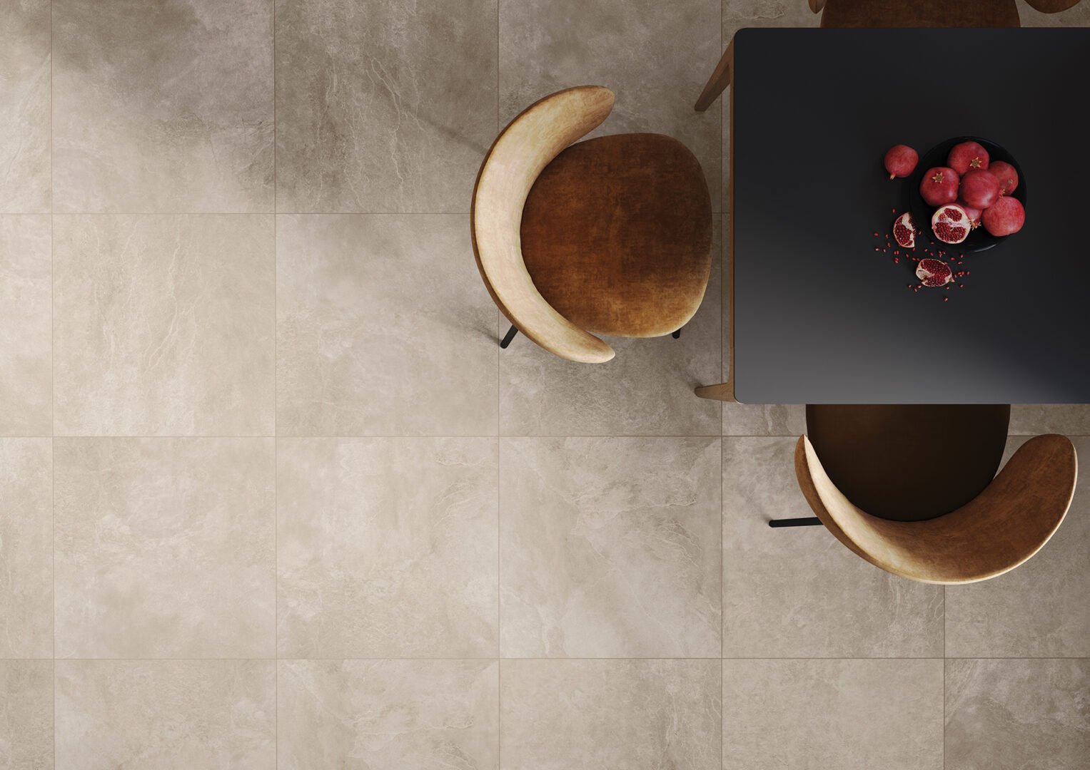 #Obytné prostory #kámen #Moderní styl #šedá #Velký formát #Matná dlažba #350 - 500 Kč/m2