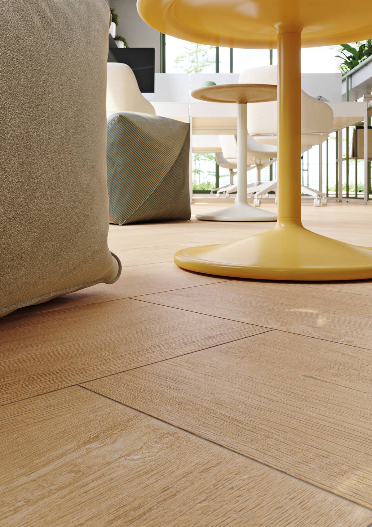 #Koupelna #Obytné prostory #dřevo #Moderní styl #Naturální styl #béžová #hnědá #šedá #Extra velký formát #Matná dlažba #Matný obklad #700 - 1000 Kč/m2