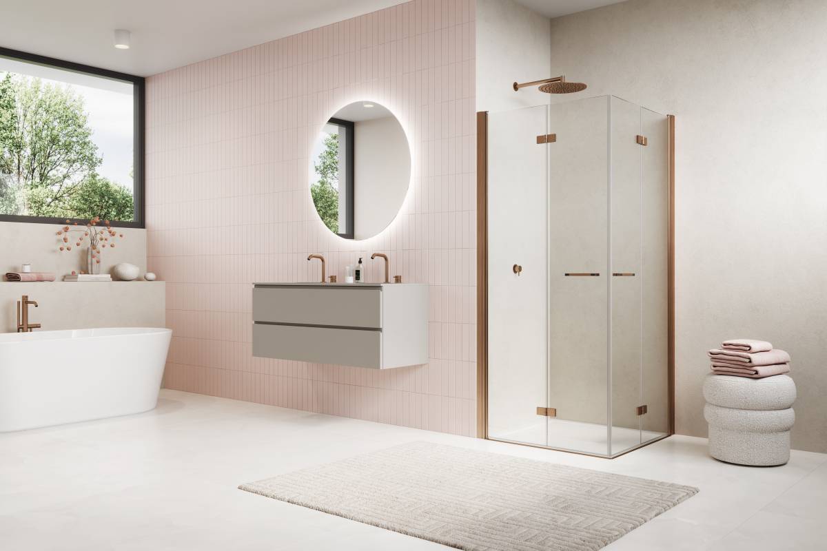 Solino F dveře zalamovací v barvách