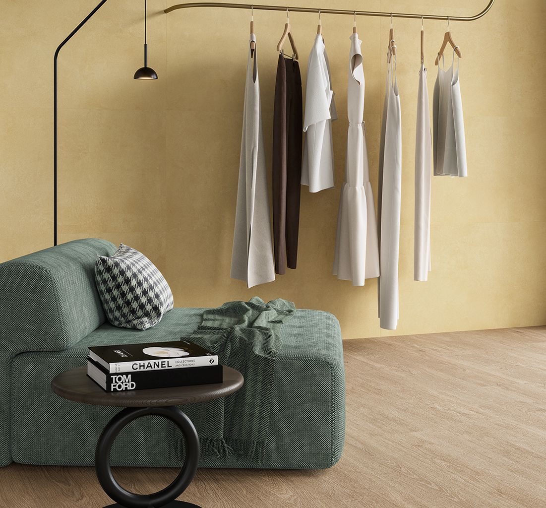 #Koupelna #Kuchyně #Obchody a restaurace #Obytné prostory #Minimalistický styl #Moderní styl #žlutá #Střední formát #Velký formát #Matná dlažba #1000 - 1500 Kč/m2 #1500 a výše