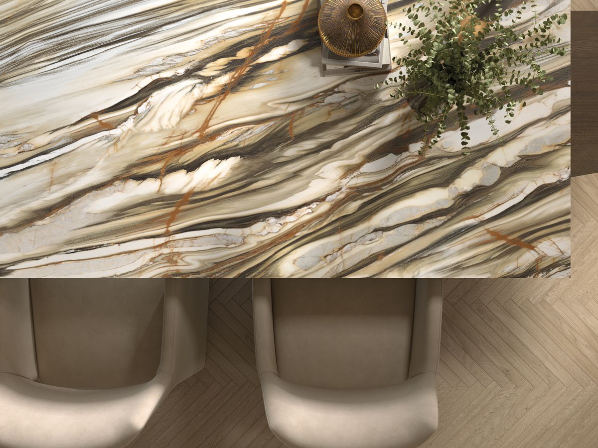 #Koupelna #Kuchyně #Obchody a restaurace #Obytné prostory #kámen #Moderní styl #béžová #Extra velký formát #Střední formát #Velký formát #Matná dlažba #1000 - 1500 Kč/m2 #1500 a výše