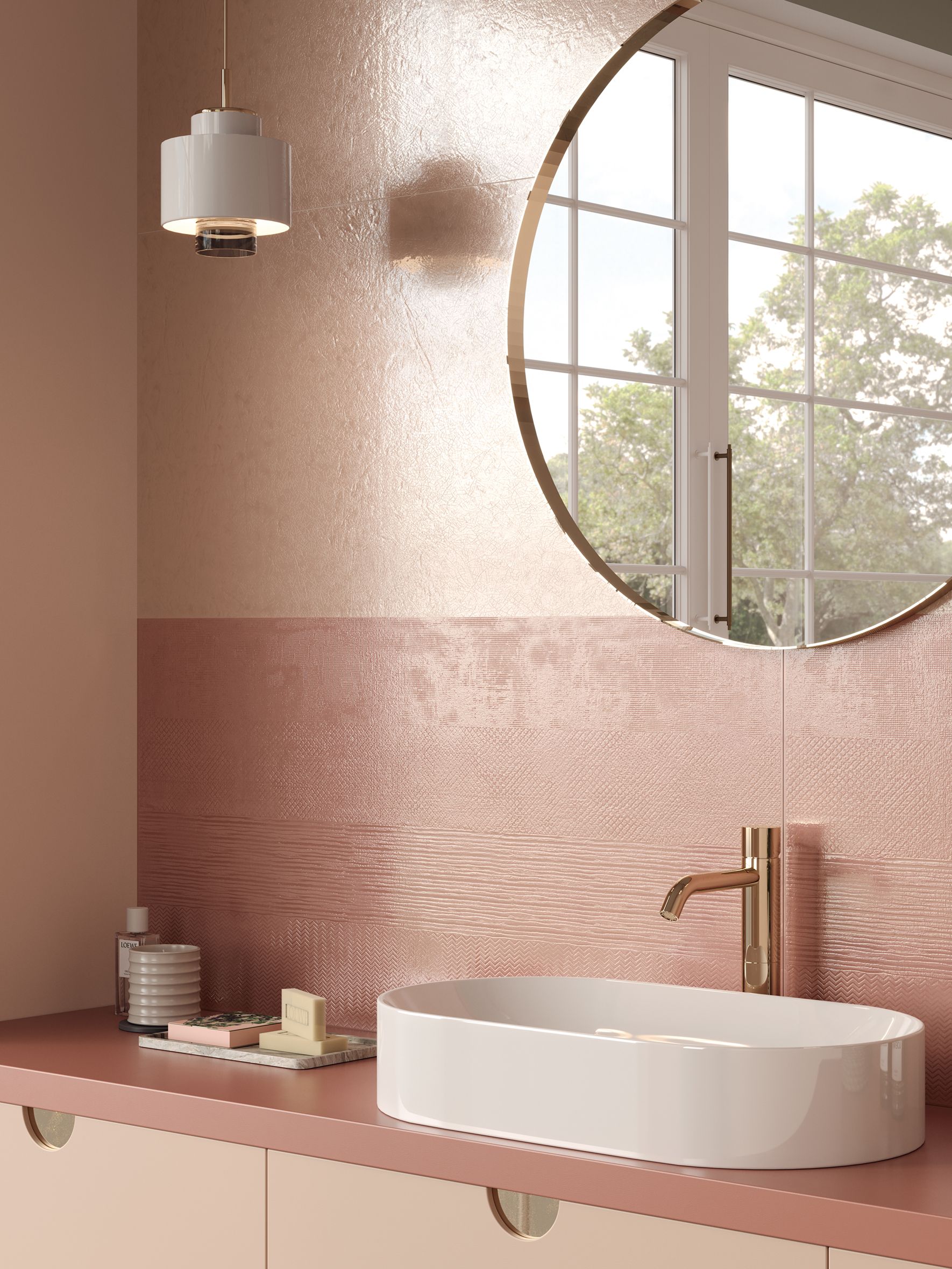 #Koupelna #Kuchyně #Moderní styl #bílá #červená #modrá #růžová #šedá #zelená #žlutá #Střední formát #Matná dlažba #1000 - 1500 Kč/m2