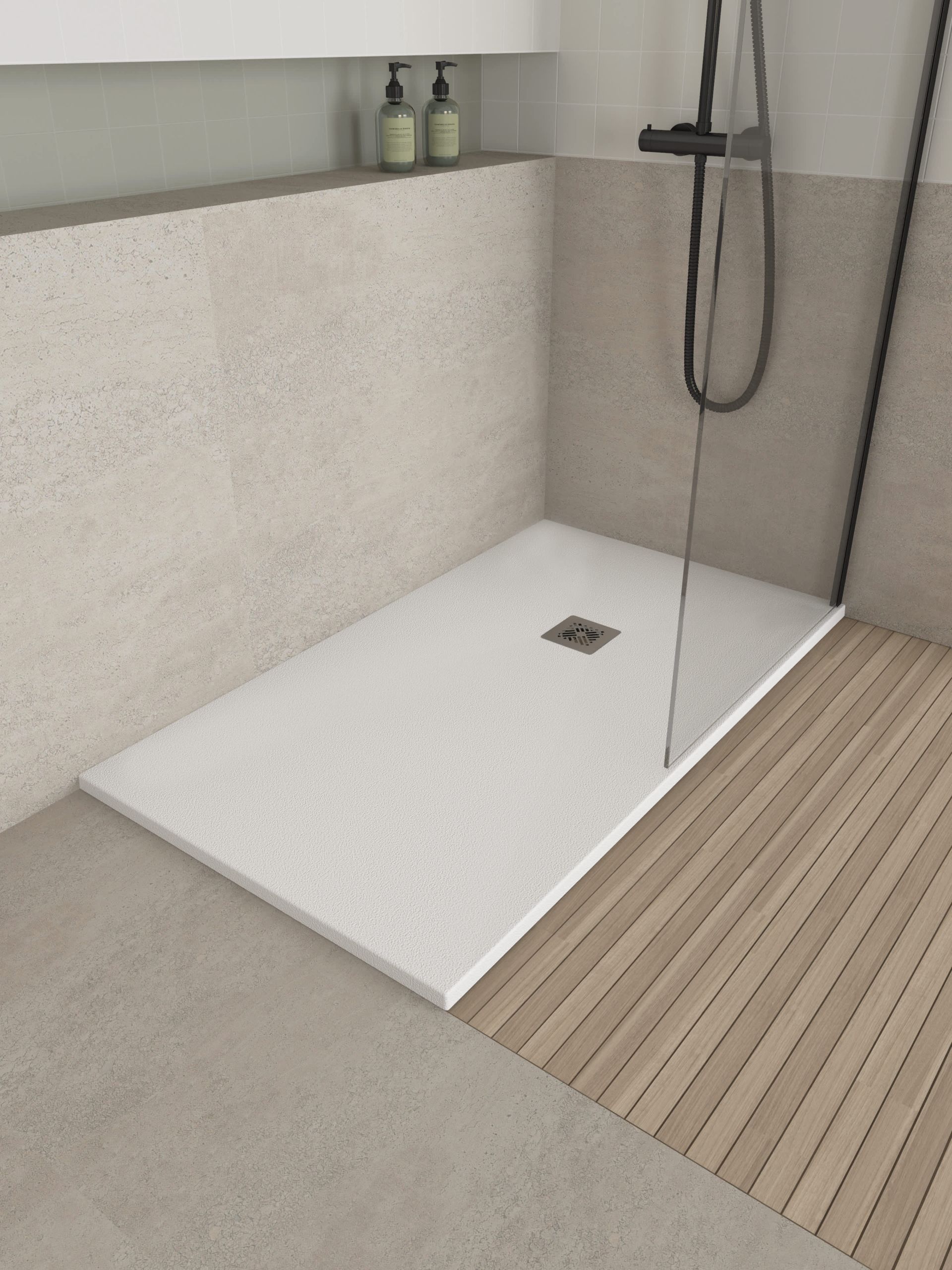 Selina - sprchové vaničky bílé