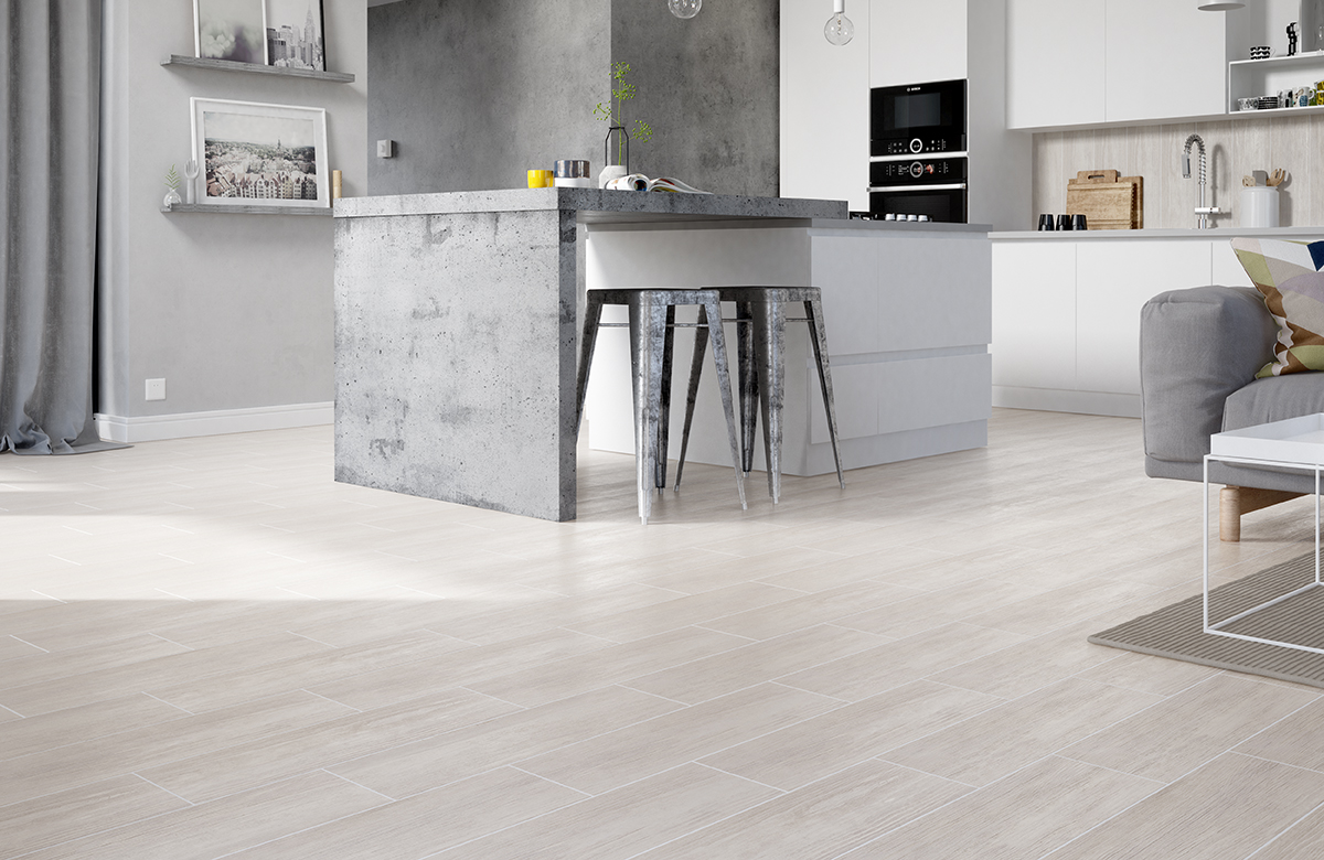 #Cersanit #I love wood #Obklady a dlažby #Kuchyně #Obytné prostory #dřevo #Klasický styl #Naturální styl #bílá #Matná dlažba #Střední formát #Velký formát #350 - 500 Kč/m2 #new 
