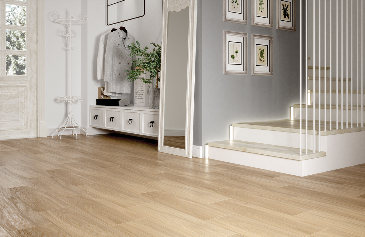 #Cersanit #I love wood #Obklady a dlažby #Koupelna #Obytné prostory #dřevo #Klasický styl #Naturální styl #krémová #Matná dlažba #Střední formát #Velký formát #350 - 500 Kč/m2 #new 