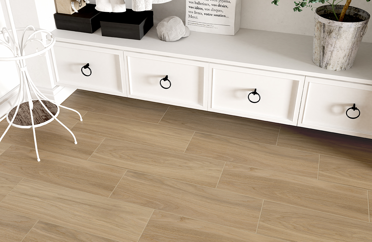 #Cersanit #I love wood #Obklady a dlažby #Obytné prostory #dřevo #Klasický styl #Naturální styl #béžová #Matná dlažba #Střední formát #Velký formát #350 - 500 Kč/m2 #new 