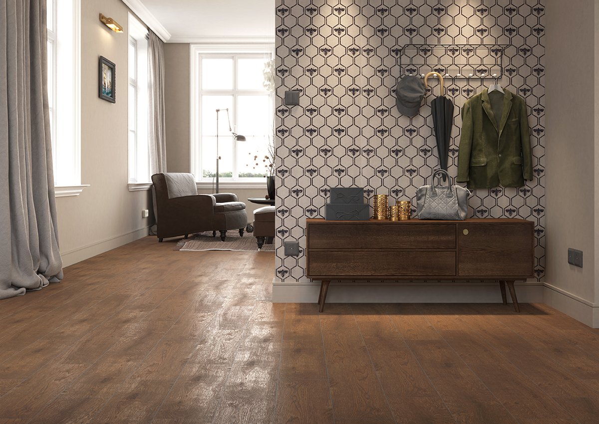 #Cersanit #I love wood #Obklady a dlažby #Koupelna #Obytné prostory #dřevo #Klasický styl #Naturální styl #hnědá #Matná dlažba #Střední formát #Velký formát #350 - 500 Kč/m2 #new 