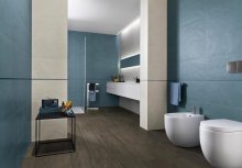 #FAP #Color Now #Obklady a dlažby #Koupelna #Klasický styl #bílá #modrá #mozaika #Velký formát #1500 a výše #new 