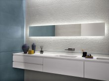 #FAP #Color Now #Obklady a dlažby #Koupelna #Klasický styl #bílá #modrá #Velký formát #1500 a výše #new 