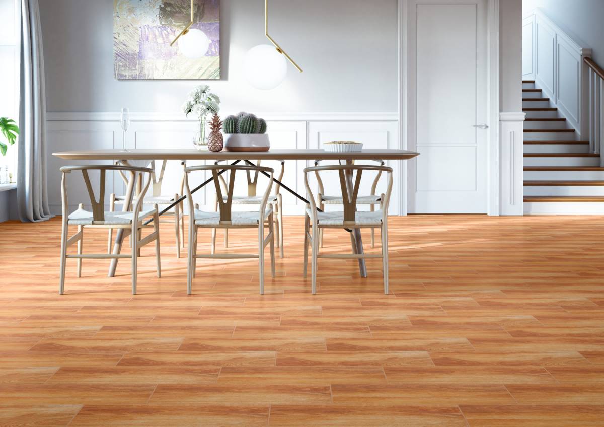 #Obytné prostory #dřevo #béžová #hnědá #Velký formát #500 - 700 Kč/m2 #Ceramika Gres #Mustiq