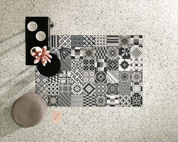 #NovaBell #Déco #Obklady a dlažby #Obytné prostory #Patchwork #šedá #Matná dlažba #Malý formát #1000 - 1500 Kč/m2 #new