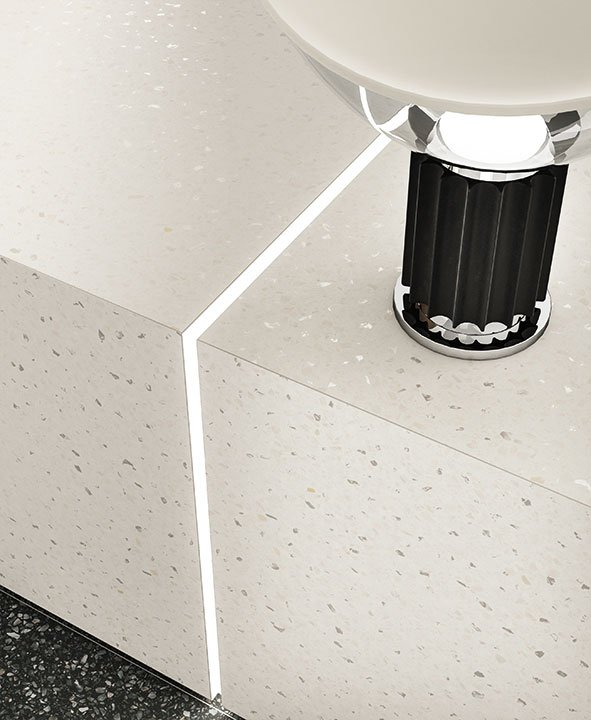 #NovaBell #Imperial Venice Bianco #Obklady a dlažby #Koupelna #Kuchyně #Technický styl #bílá #Matná dlažba #Střední formát #1000 - 1500 Kč/m2 #1500 a výše #new