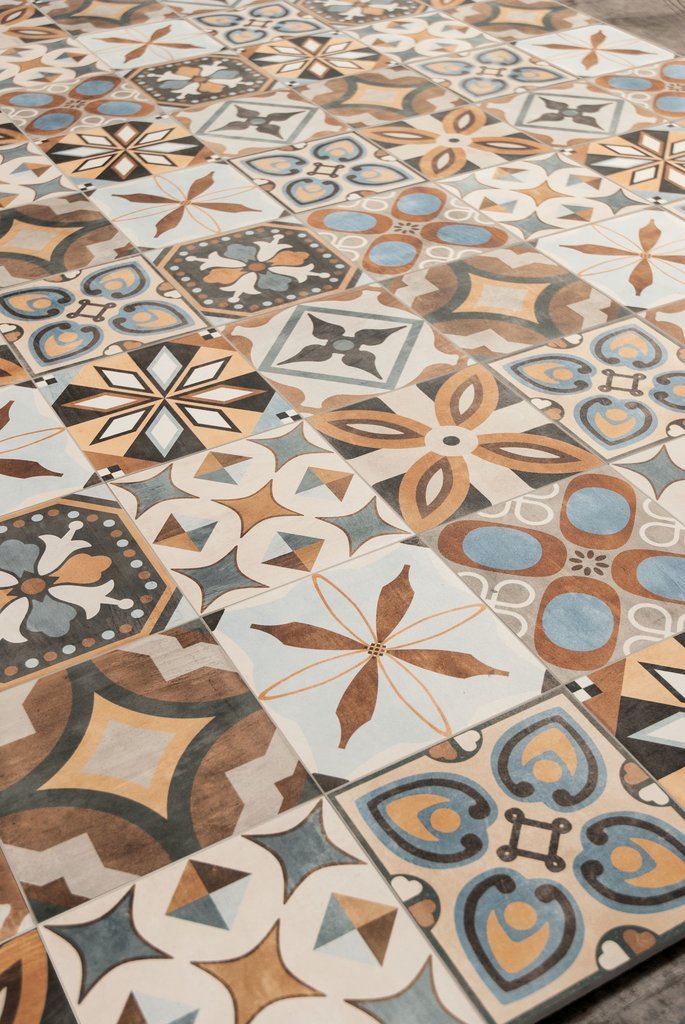 #Ceramic Design #Patchwork #Obklady a dlažby #Obytné prostory #Patchwork #Retro #Matná dlažba #Malý formát #1500 a výše #new