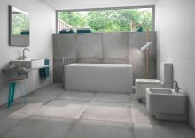 #Roca: obklady a dlažby #Derby #Obklady a dlažby #Koupelna #beton #Moderní styl #šedá #Matná dlažba #Extra velký formát #Velký formát #1000 - 1500 Kč/m2 #700 - 1000 Kč/m2 #new 