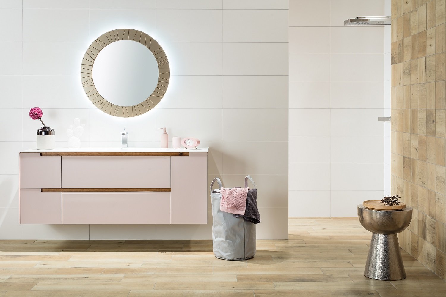 #RAKO #Saloon #Obklady a dlažby #Koupelna #dřevo #Rustikální styl #béžová #Matná dlažba #Malý formát #Velký formát #500 - 700 Kč/m2 #new #Matný obklad 