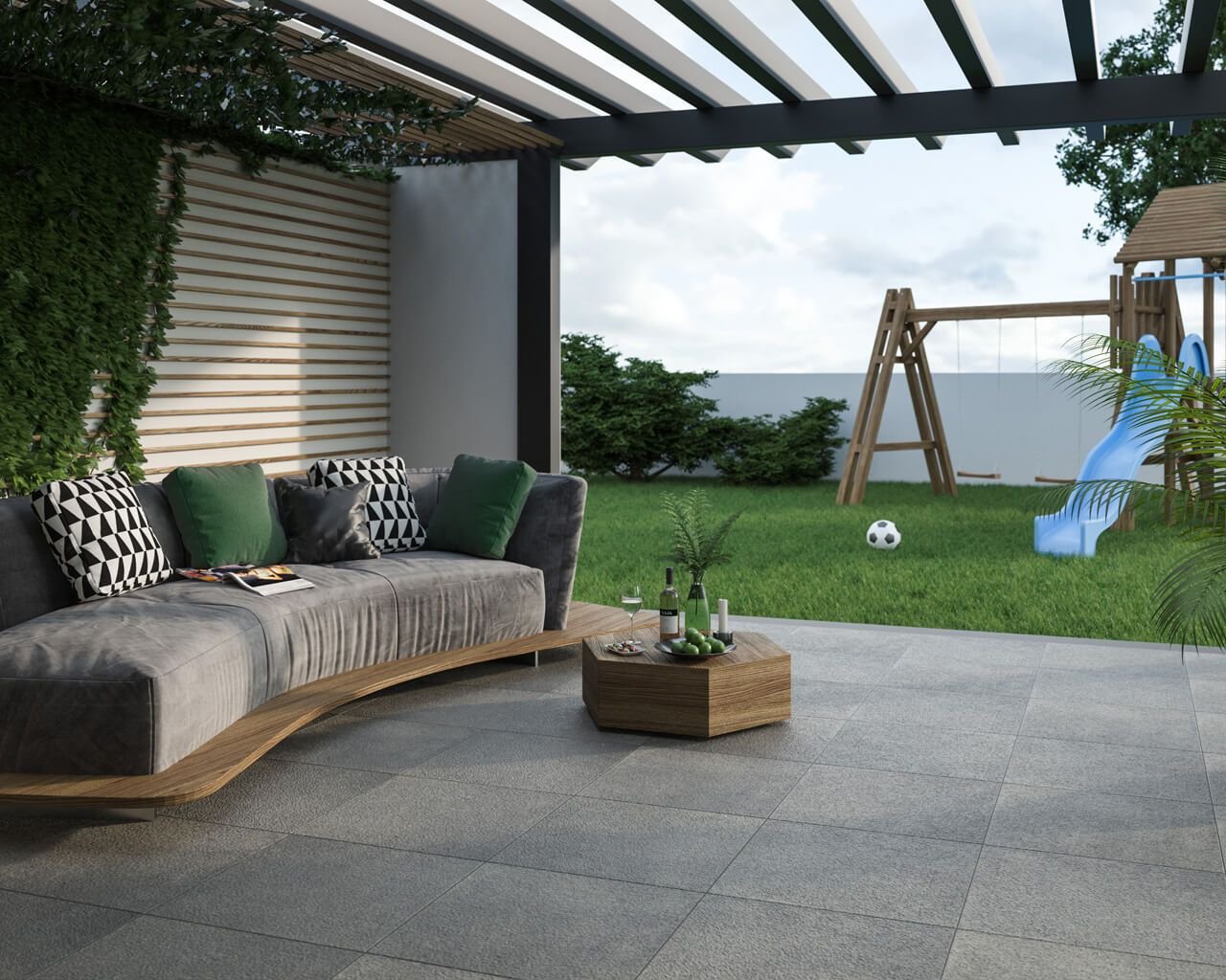 #Ceramika Paradyz #Terrace 2.0 cm #Obklady a dlažby #Terasy a balkony #kámen #Klasický styl #Moderní styl #šedá #Matná dlažba #Tloušťka 2 cm na terče #1000 - 1500 Kč/m2 #new #Střední formát 