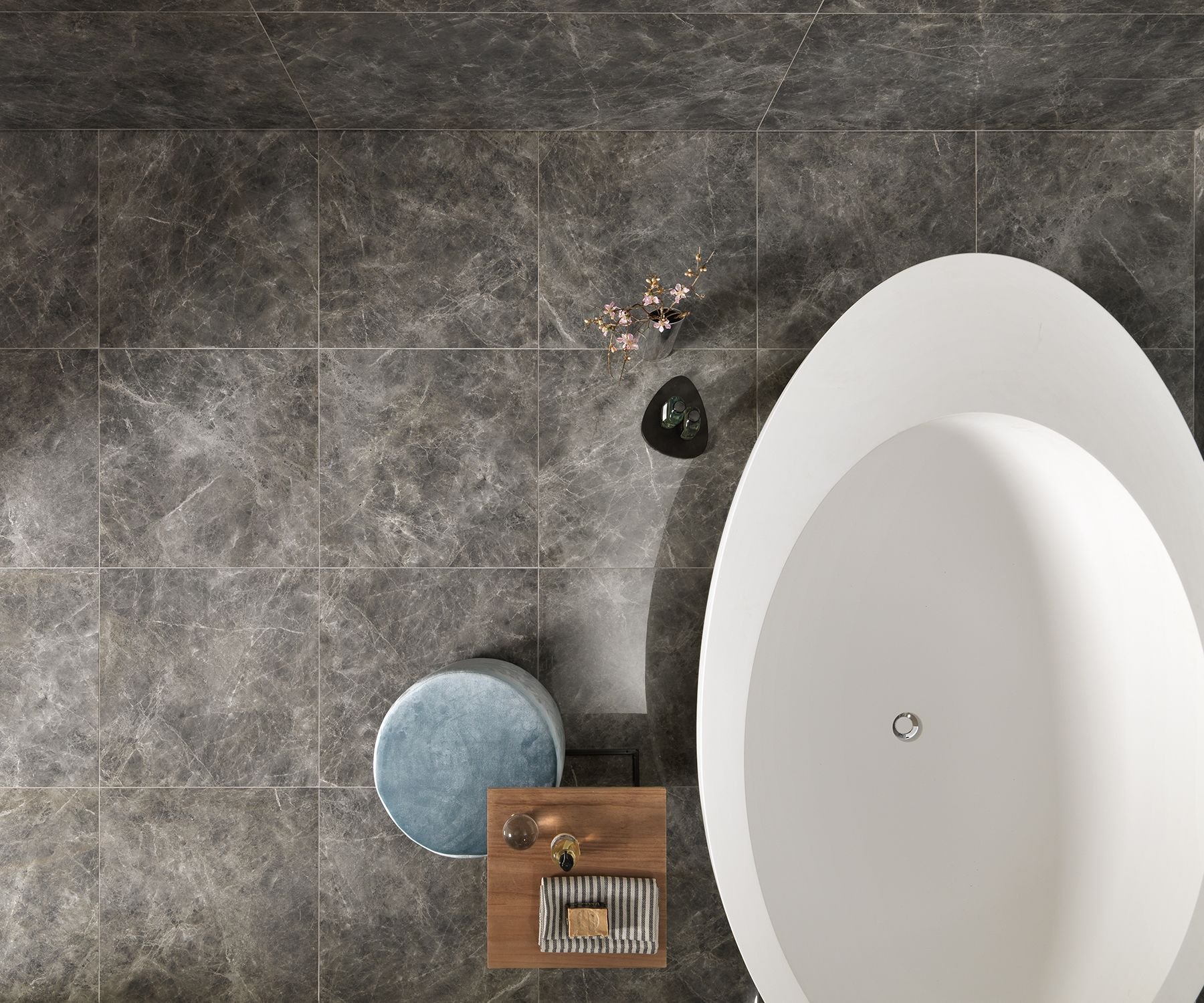 #NovaBell #Imperial Michelangelo Grigio Visone #Obklady a dlažby #Koupelna #mramor #Klasický styl #šedá #Lesklá dlažba #Velký formát #1000 - 1500 Kč/m2 #new