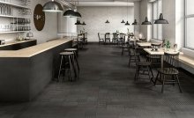 #NovaBell #Forge Metal Dark #Obklady a dlažby #Obchody a restaurace #Minimalistický styl #Technický styl #černá #šedá #Matná dlažba #Velký formát #1000 - 1500 Kč/m2 #new 