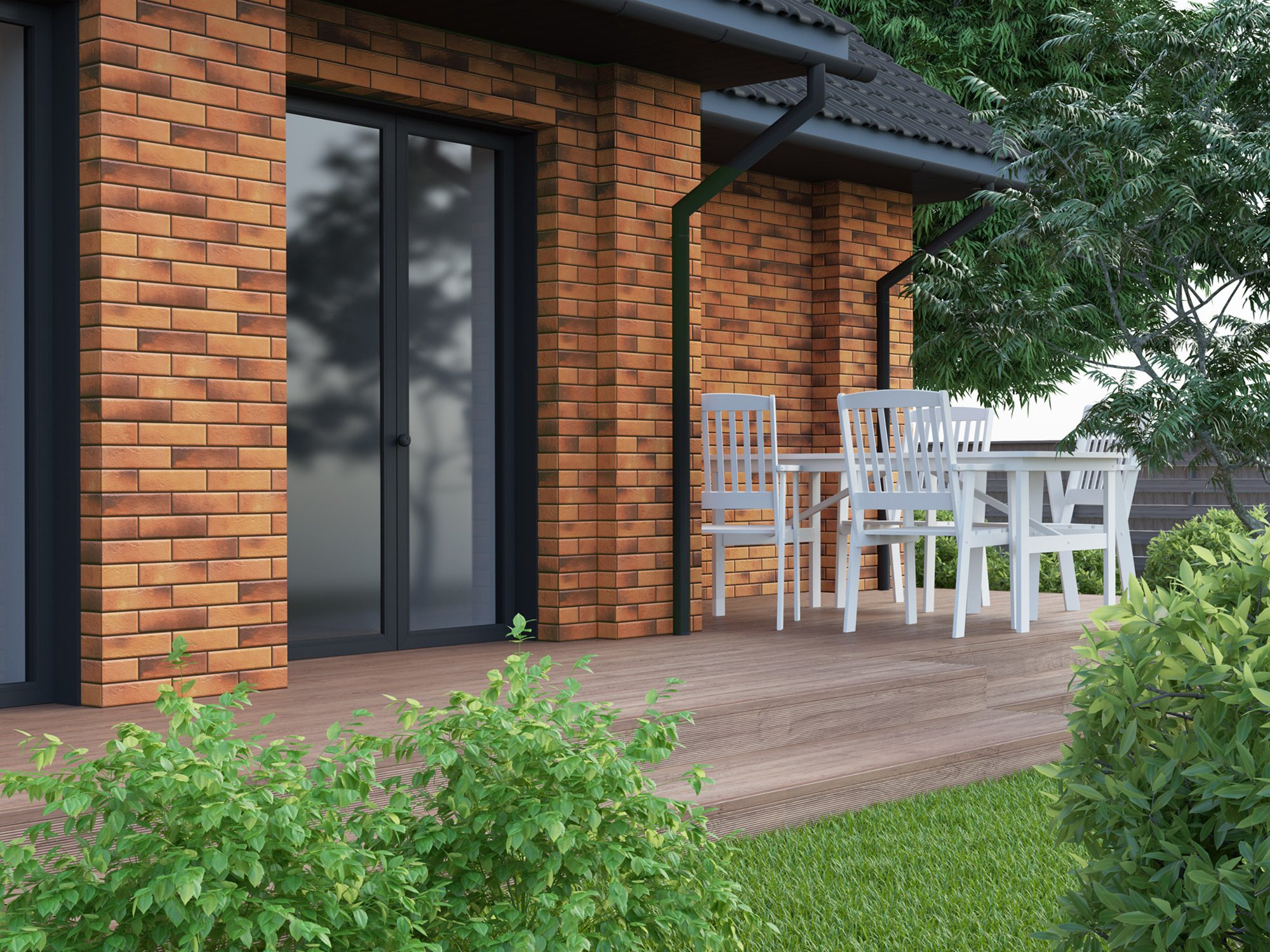 #Cerrad #Retro brick #Obklady a dlažby #Fasáda #Retro #hnědá #Matný obklad #Střední formát #350 - 500 Kč/m2 #new #Rustikální styl 