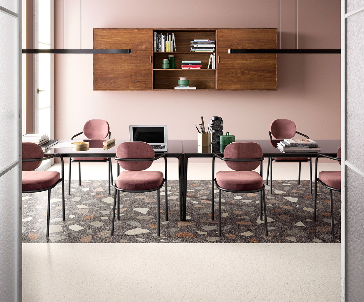 #NewDeco #Obklady a dlažby #Obytné prostory #Moderní styl #Retro #bílá #šedá #Matná dlažba #Velký formát #Ceramic Design #1000 - 1500 Kč/m2 #1500 a výše #new 